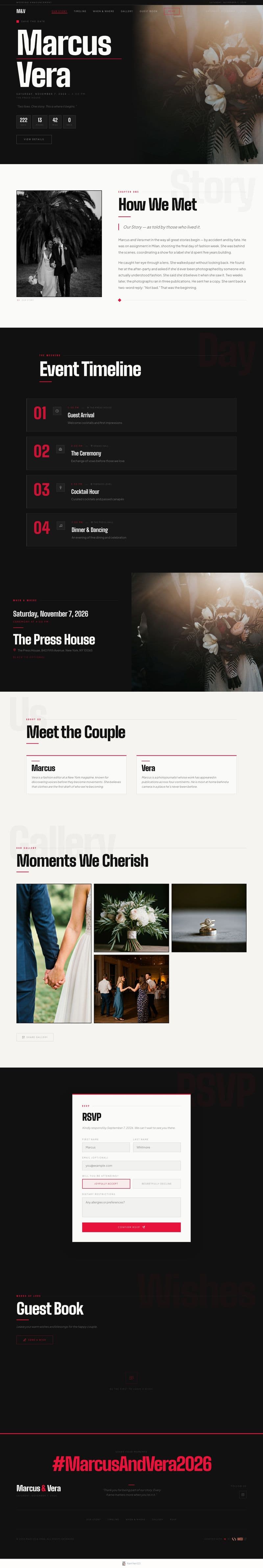 High-Contrast Editorial